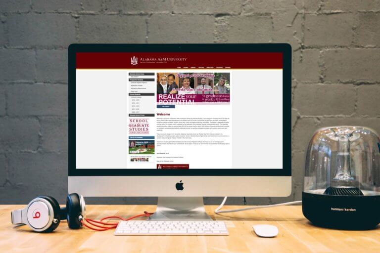 Alabama A&M University Screenshot